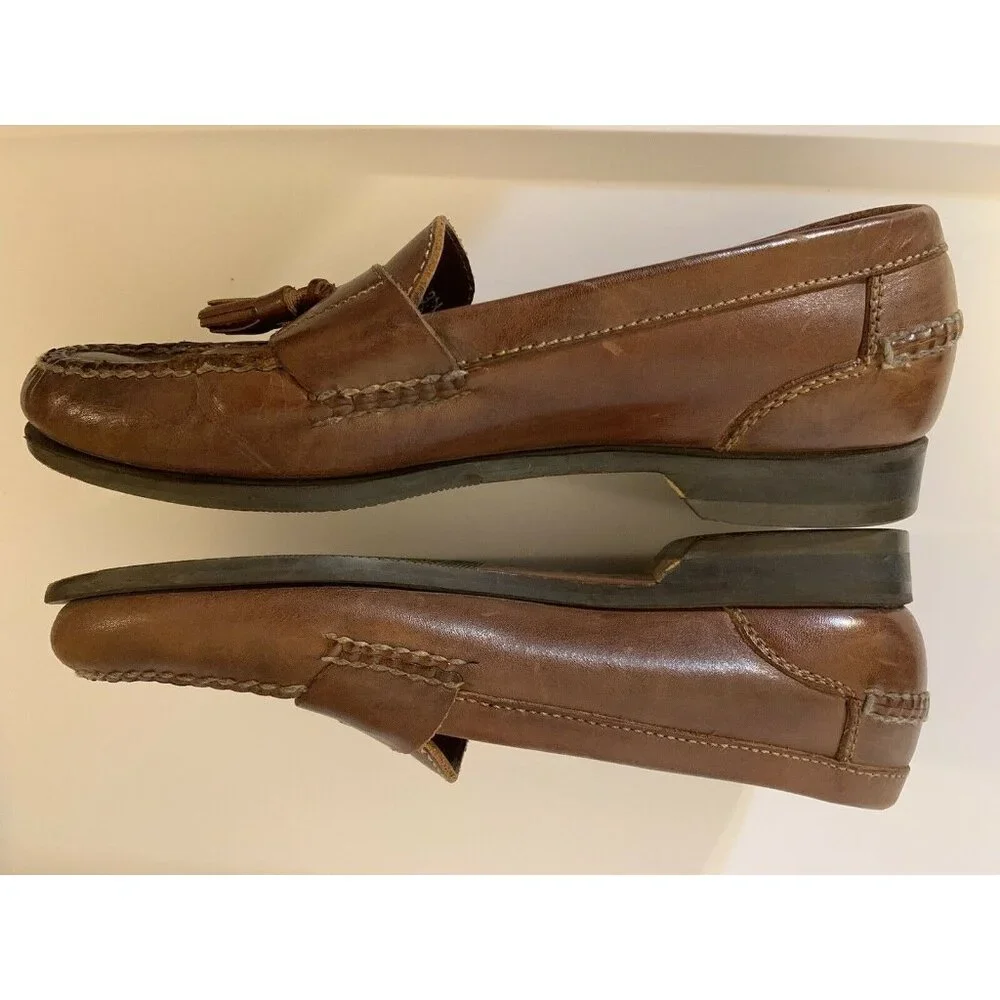 Johnston & Murphy Passport Tasselled Slip On‎ Loafers Shoes Men's 9 M